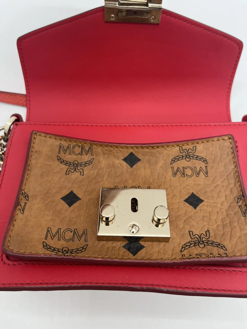 MCM VICETOS BACKPACK (LIGHT BEIGE) view 8