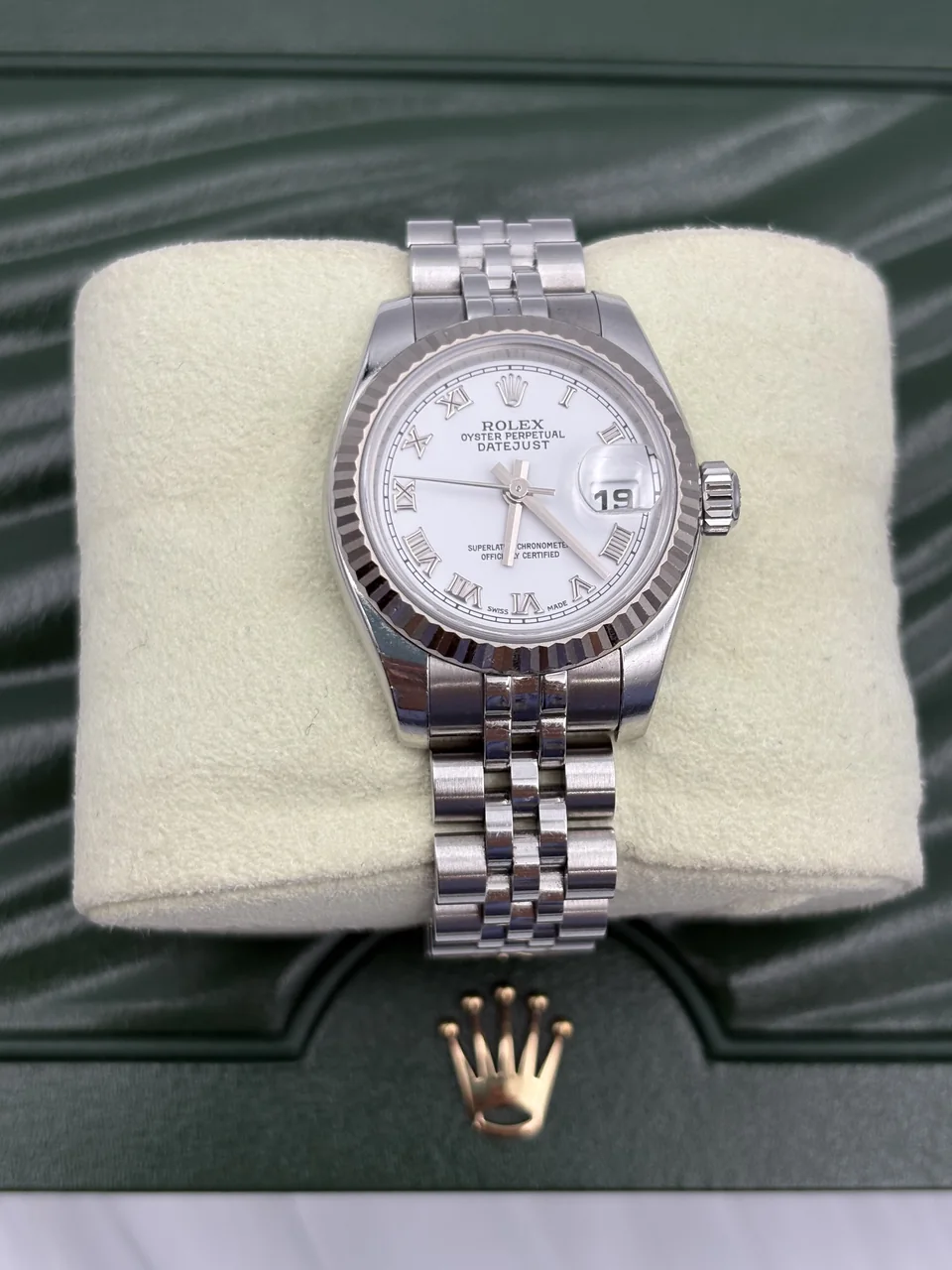 SS X WG/AT ROLEX DATEJUST (179174, D706733) view 6
