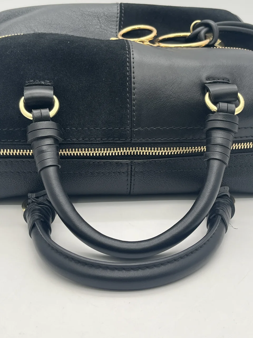 CHLOE SHOULDER BAG (BLACK) view 8