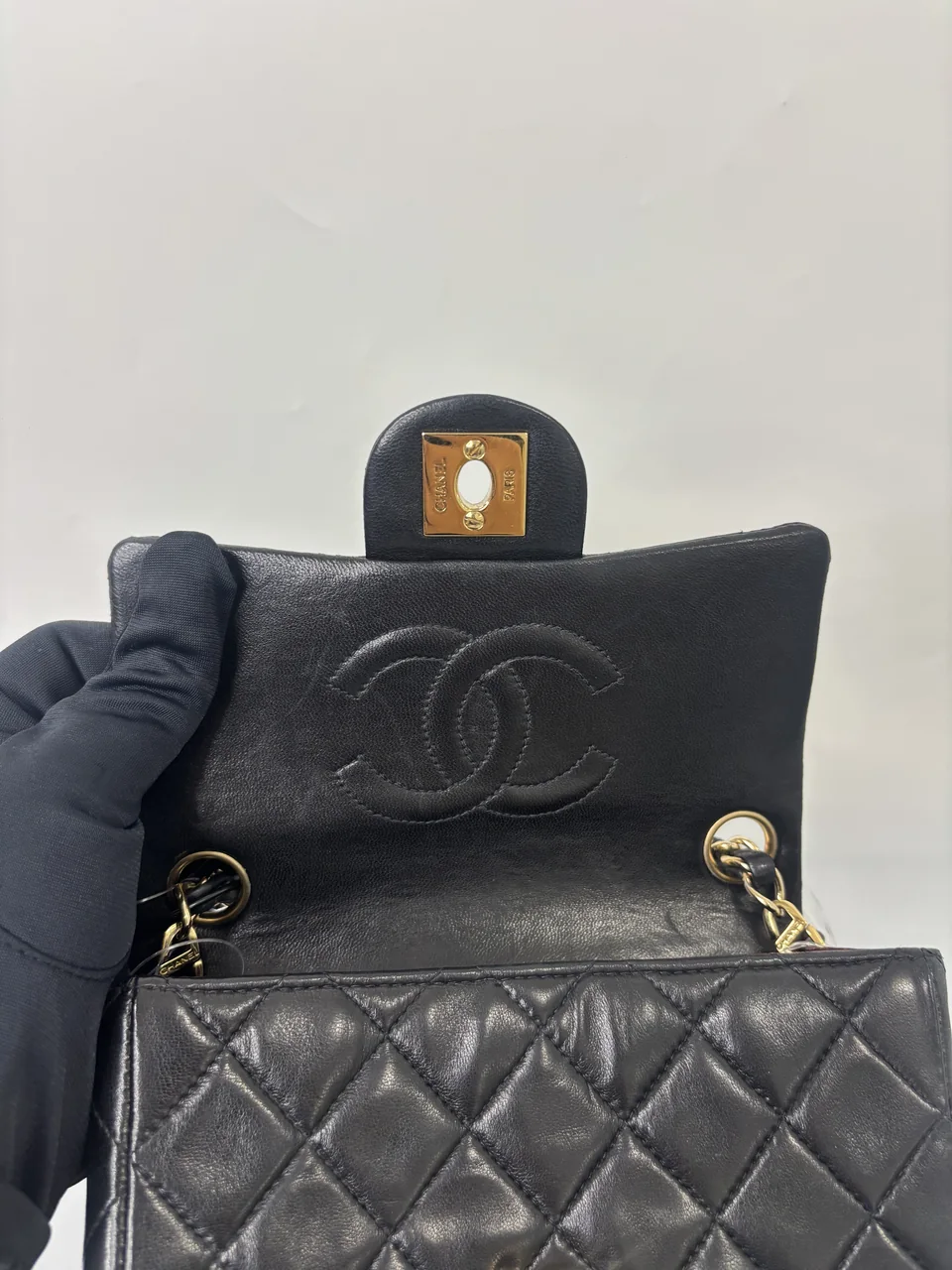 CHANEL LAMB SKIN MINI MATELASSE (7 SERIAL CODE) view 7