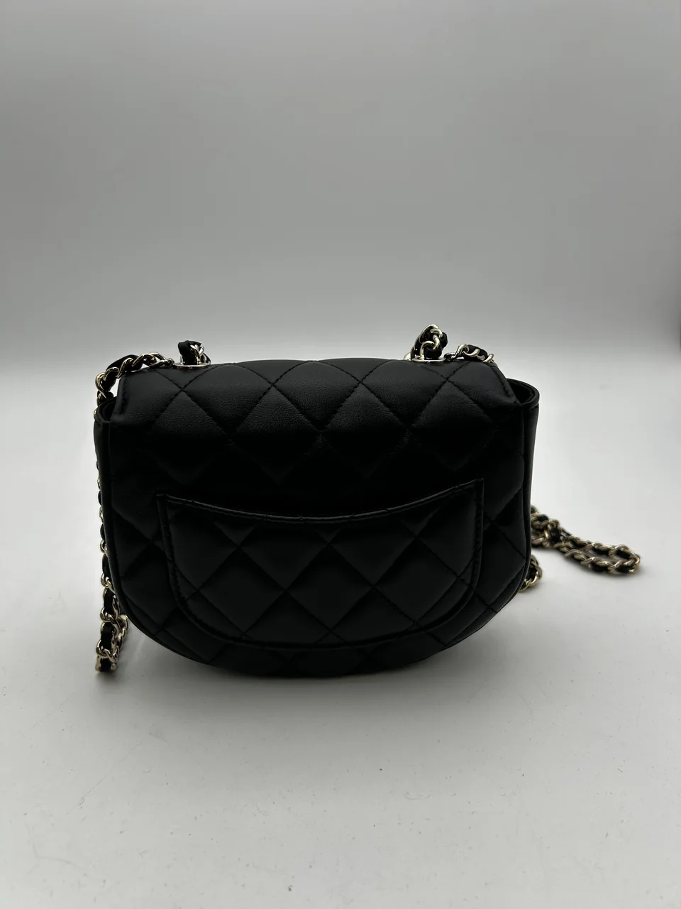 CHANEL LAMB SKIN MATELASSE CHAIN SHOULDER BAG view 3