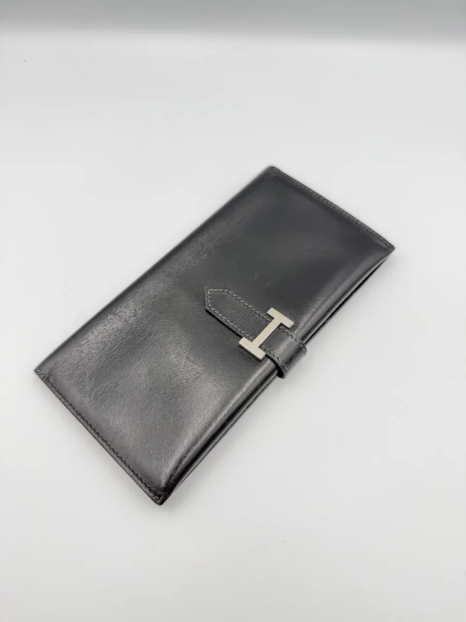 HERMES BEARN (BOX CALF, □C STAMP) view 9