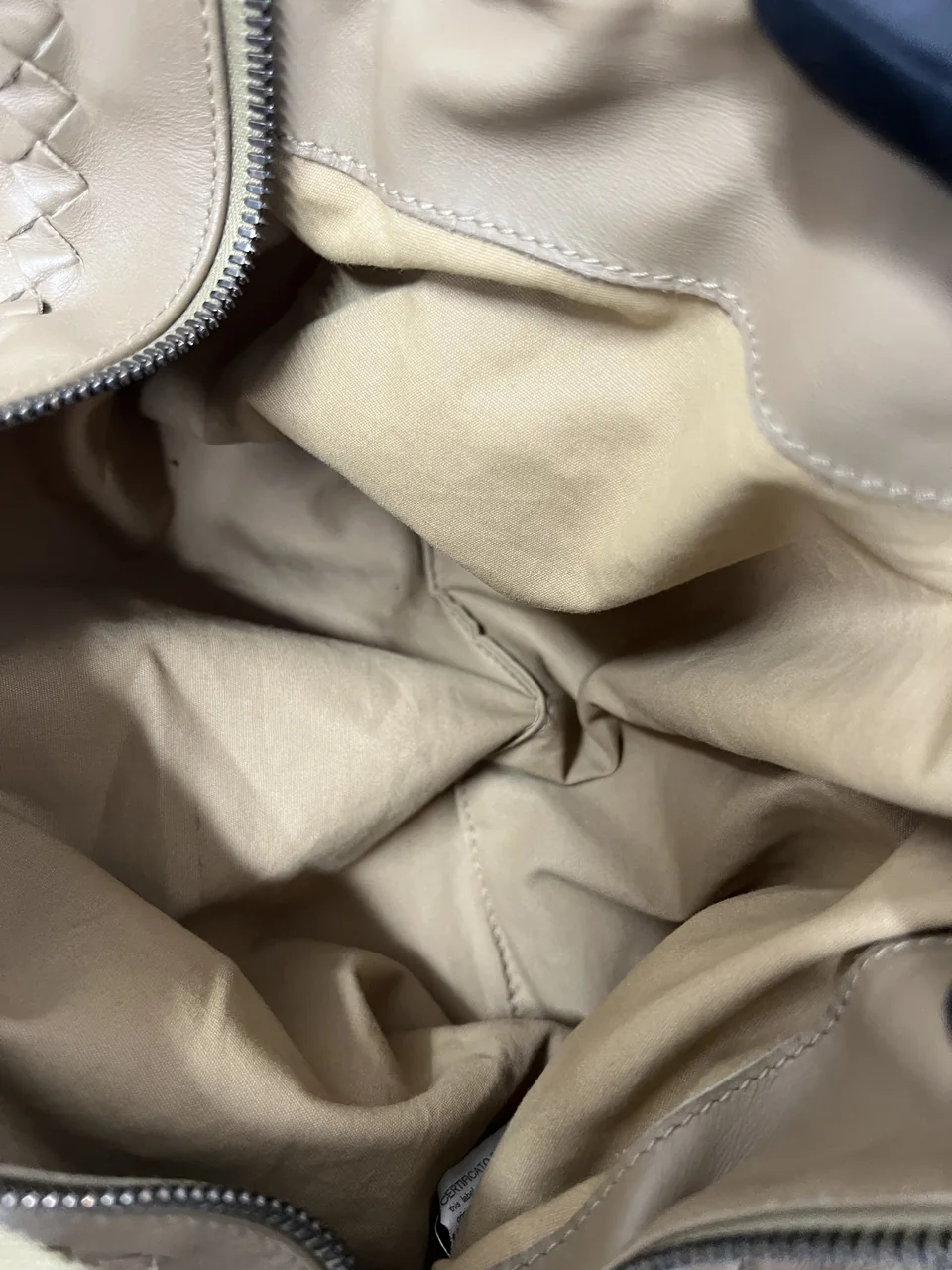 BOTTEGA VENETA SIDE POCKET ZIP POST SHOULDER BAG view 7