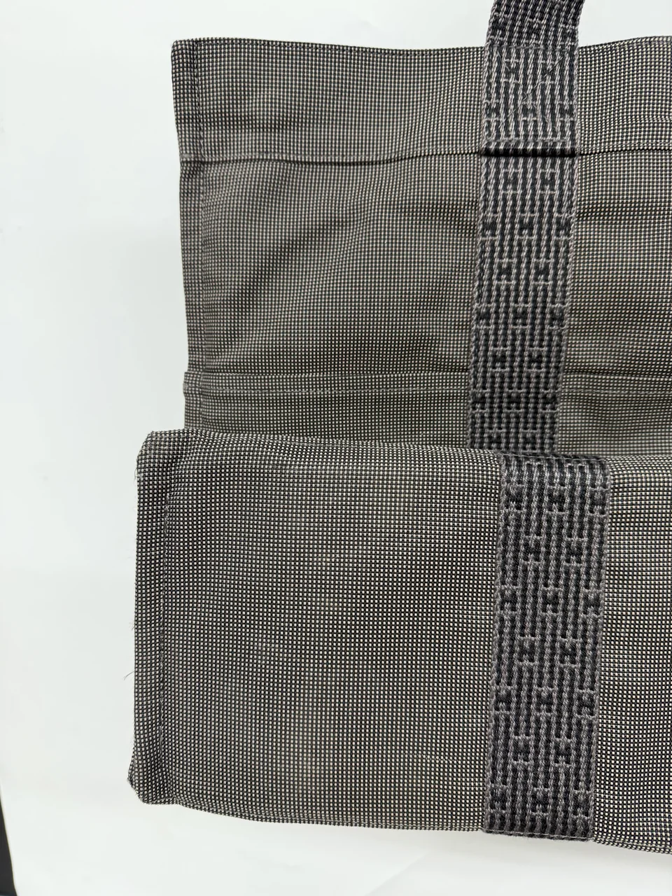 HERMES HERLINE TOTE GM (GRAY) view 6