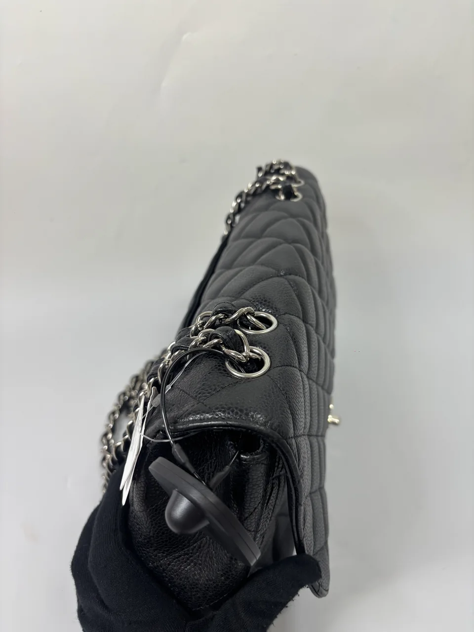 CHANEL CAVIAR CHAIN SHOULDER BAG view 3
