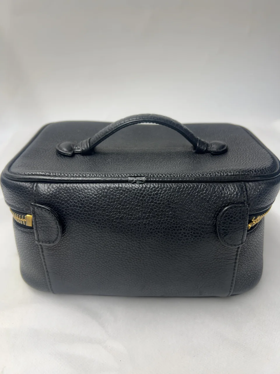 CHANEL CAVIAR COCO MARK VANITY BAG view 5