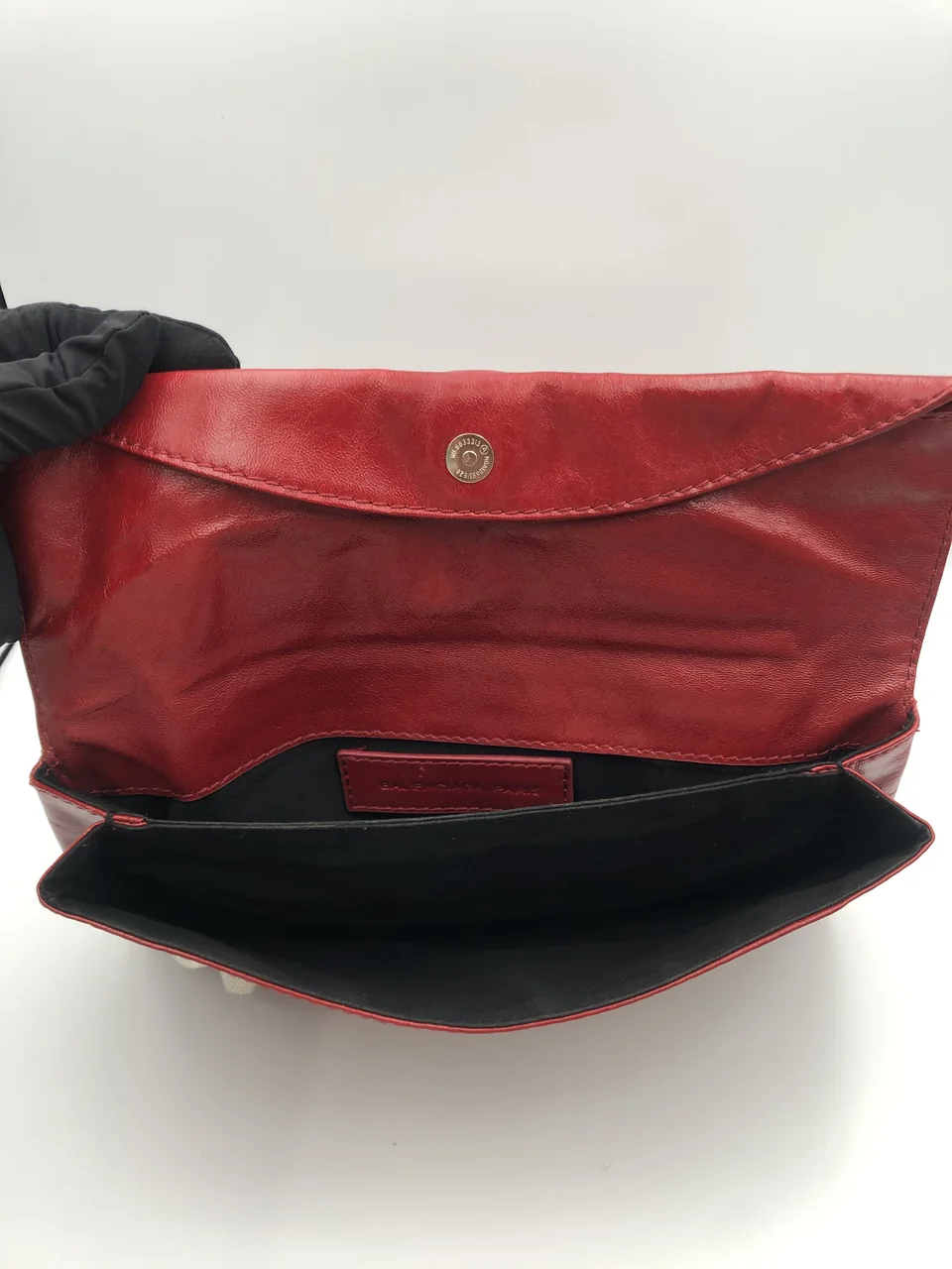 BALENCIAGA GIANT ENVELOPE CLUTCH (RED) view 5