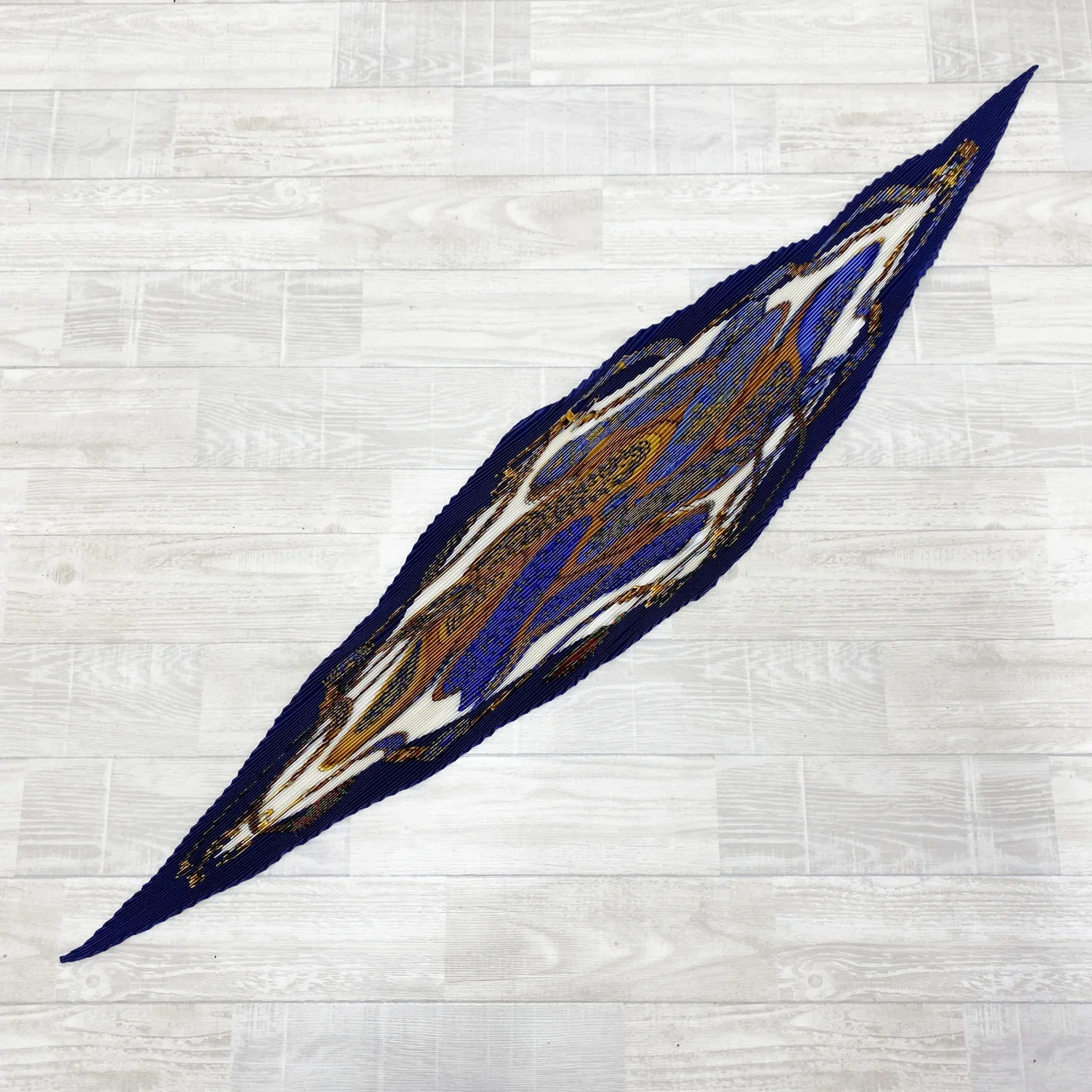 HERMES PLEATED SCARF hover