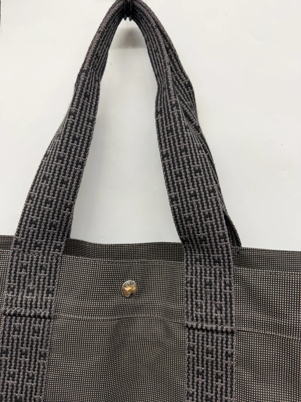 HERMES HERLINE TOTE GM (GRAY) view 3