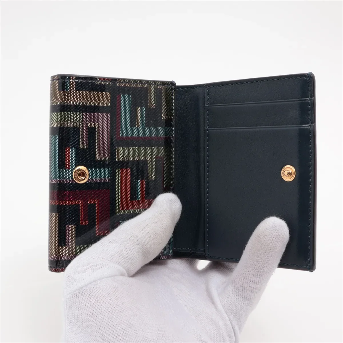 FENDI FF COMPACT WALLET view 4