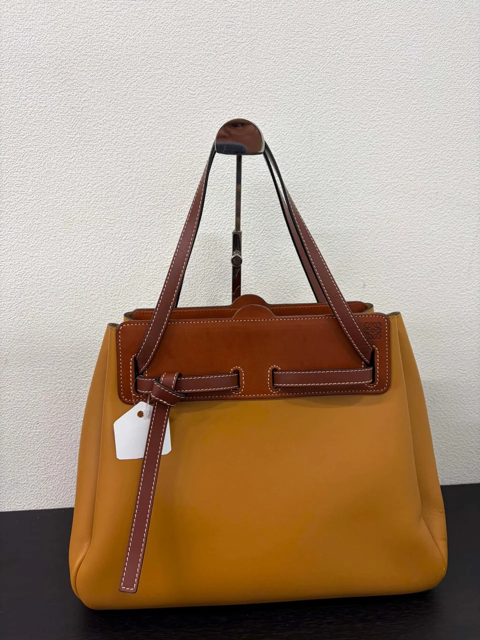 LOEWE ANAGRAM TOTE BAG (BROWN)