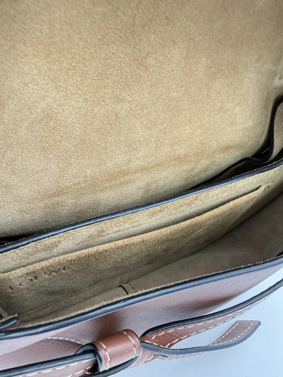 LOEWE GATE BAG (BROWN) view 13