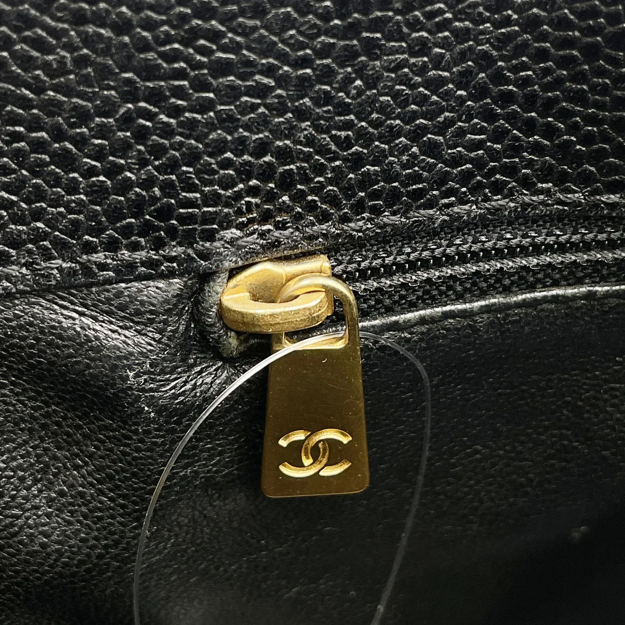 CHANEL CAVIAR CHAIN TOTE BAG (6 SERIAL CODE) view 8