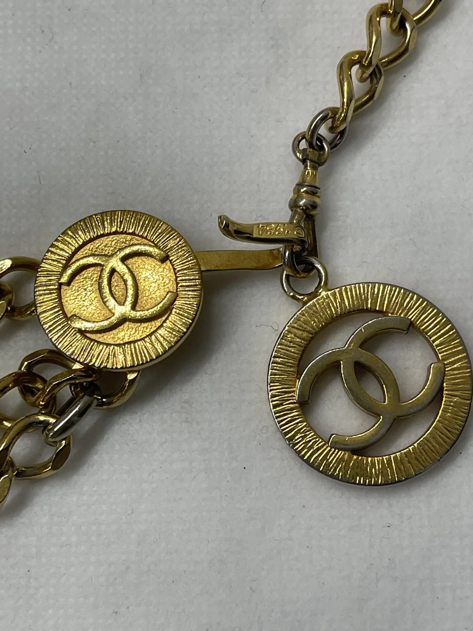 CHANEL CHAIN BELT view 5