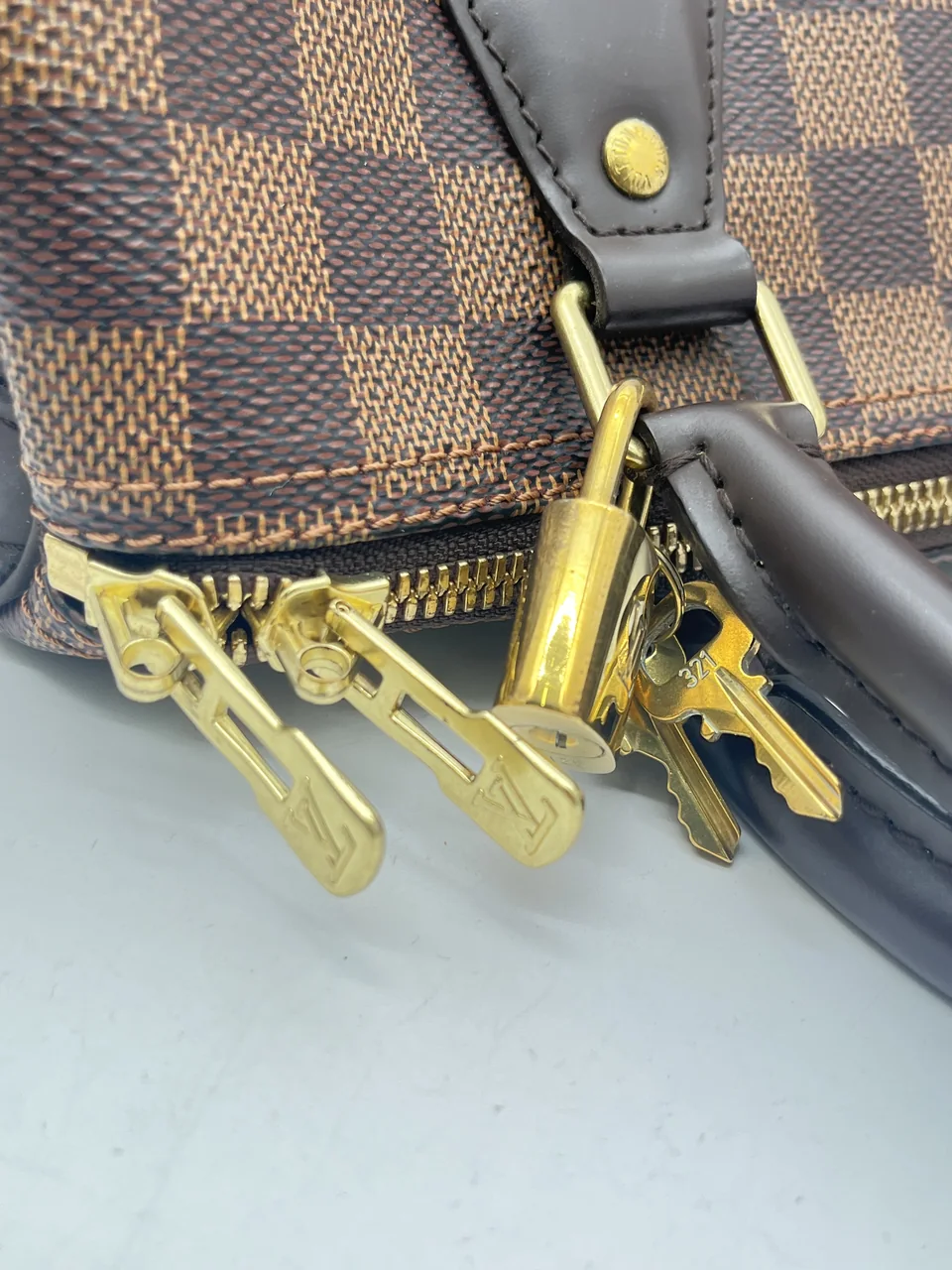 LV DAMIER EBENE SPEEDY BANDOLIERE 25 view 6