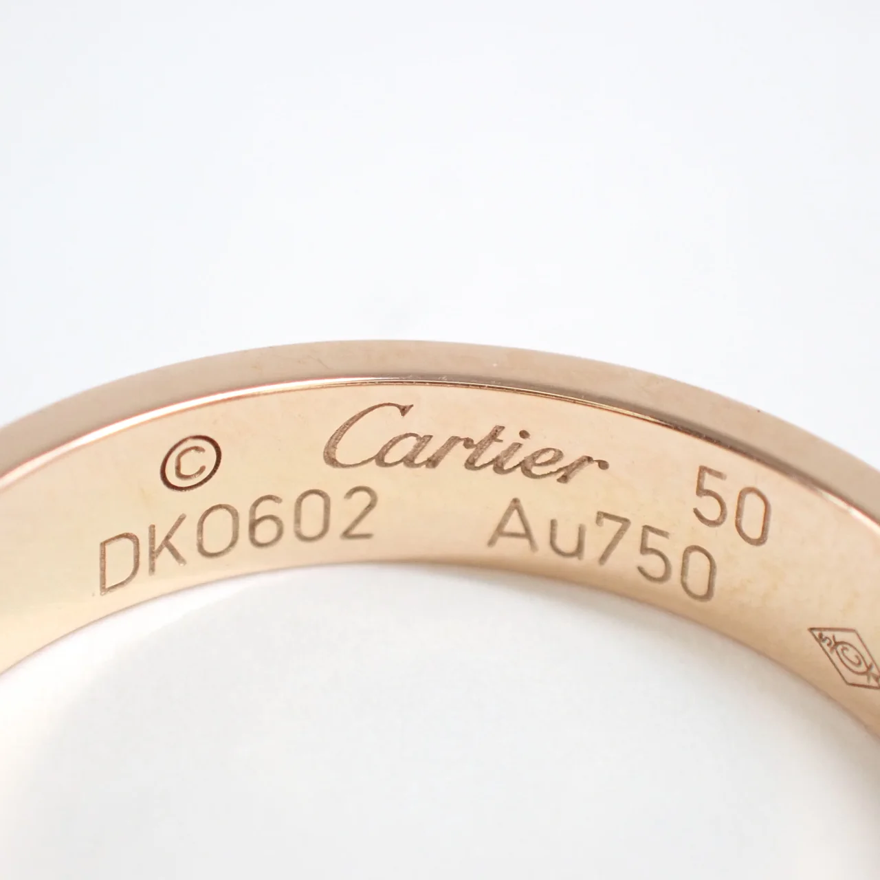 750PG CARTIER MINI LOVE RING 3.1G view 4