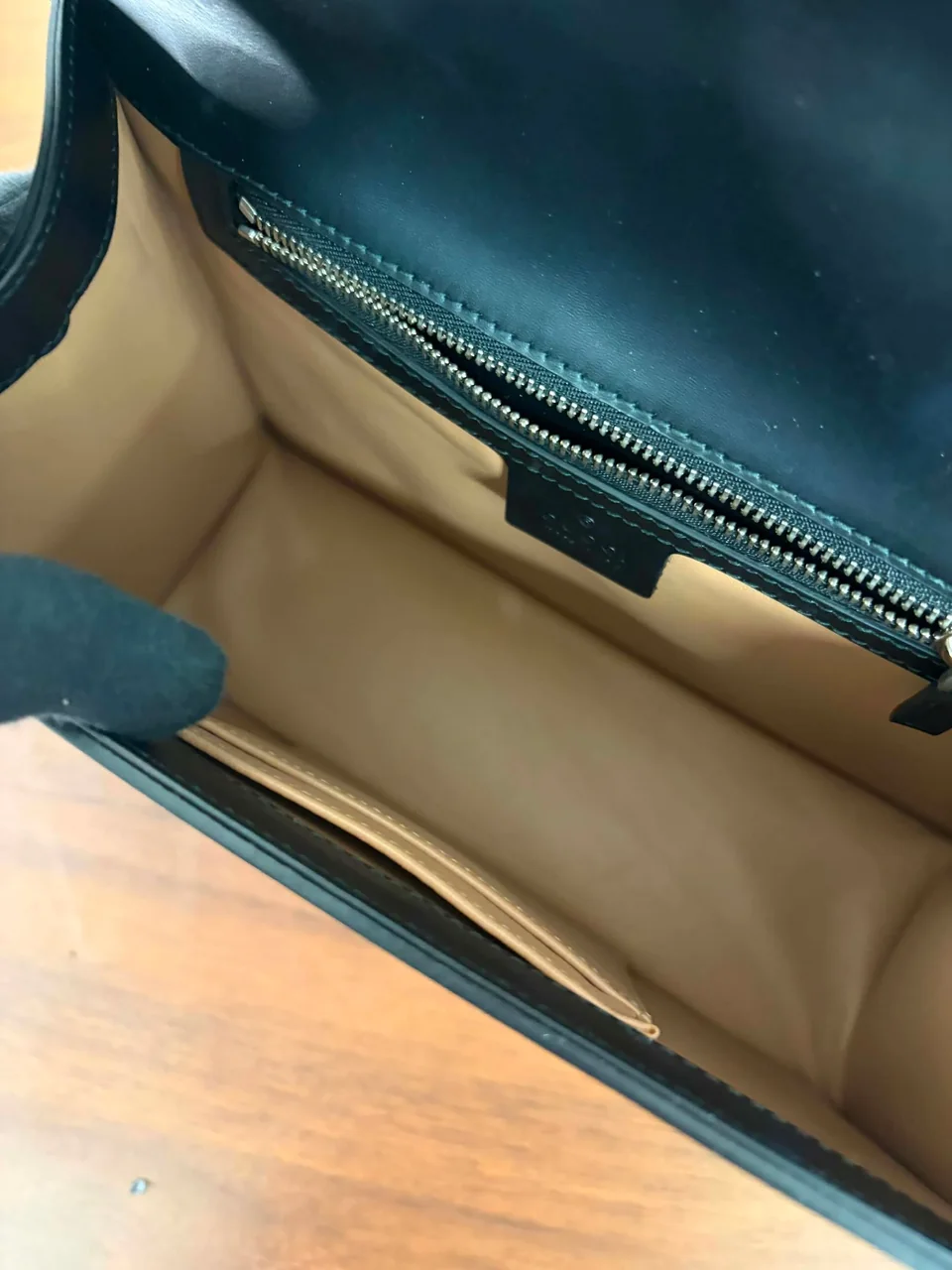 GUCCI BAMBOO TWO-WAY BAG (BLACK) photo 6