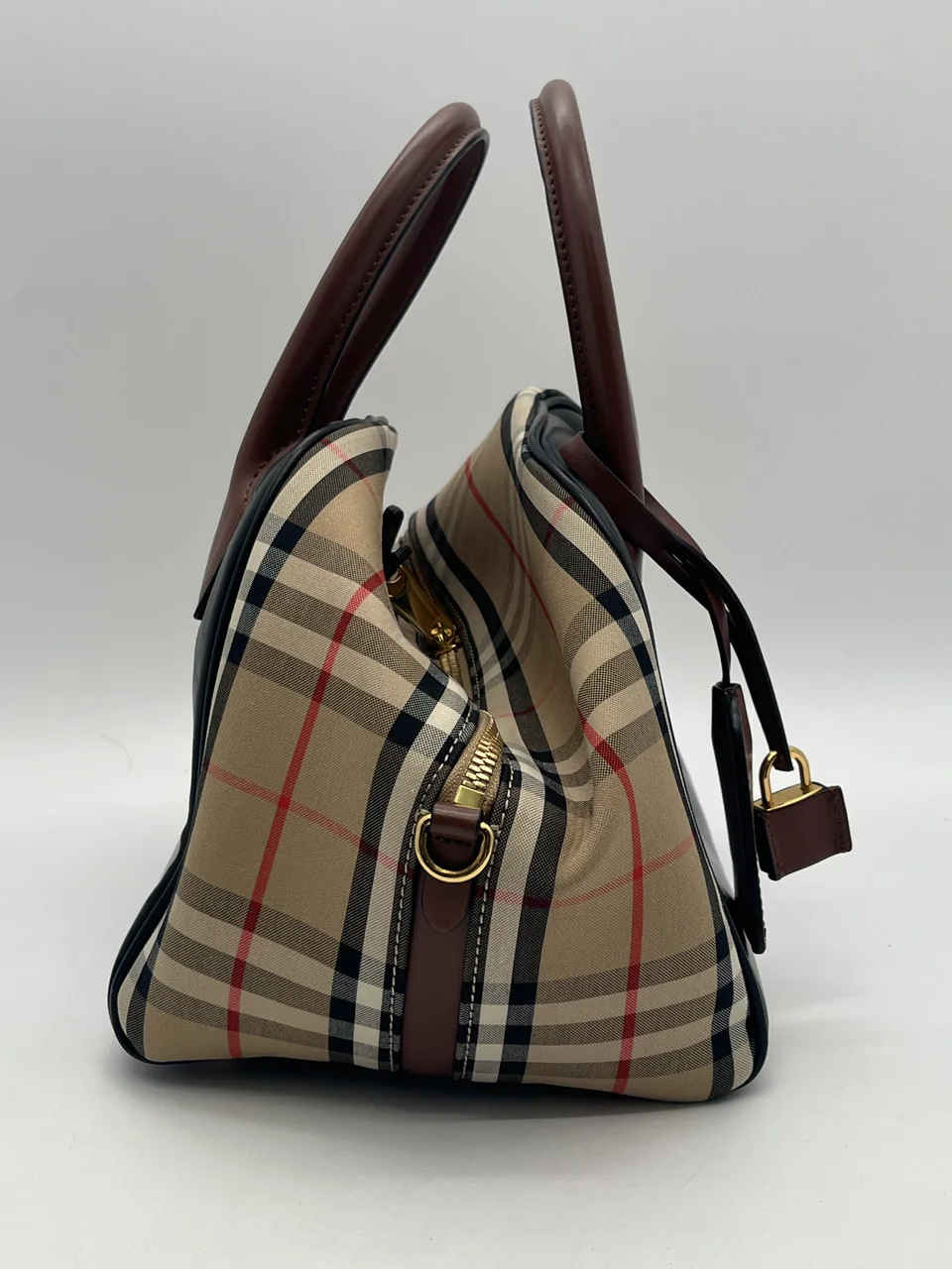 BURBERRY NOVA CHECK TWO-WAY BAG view 13