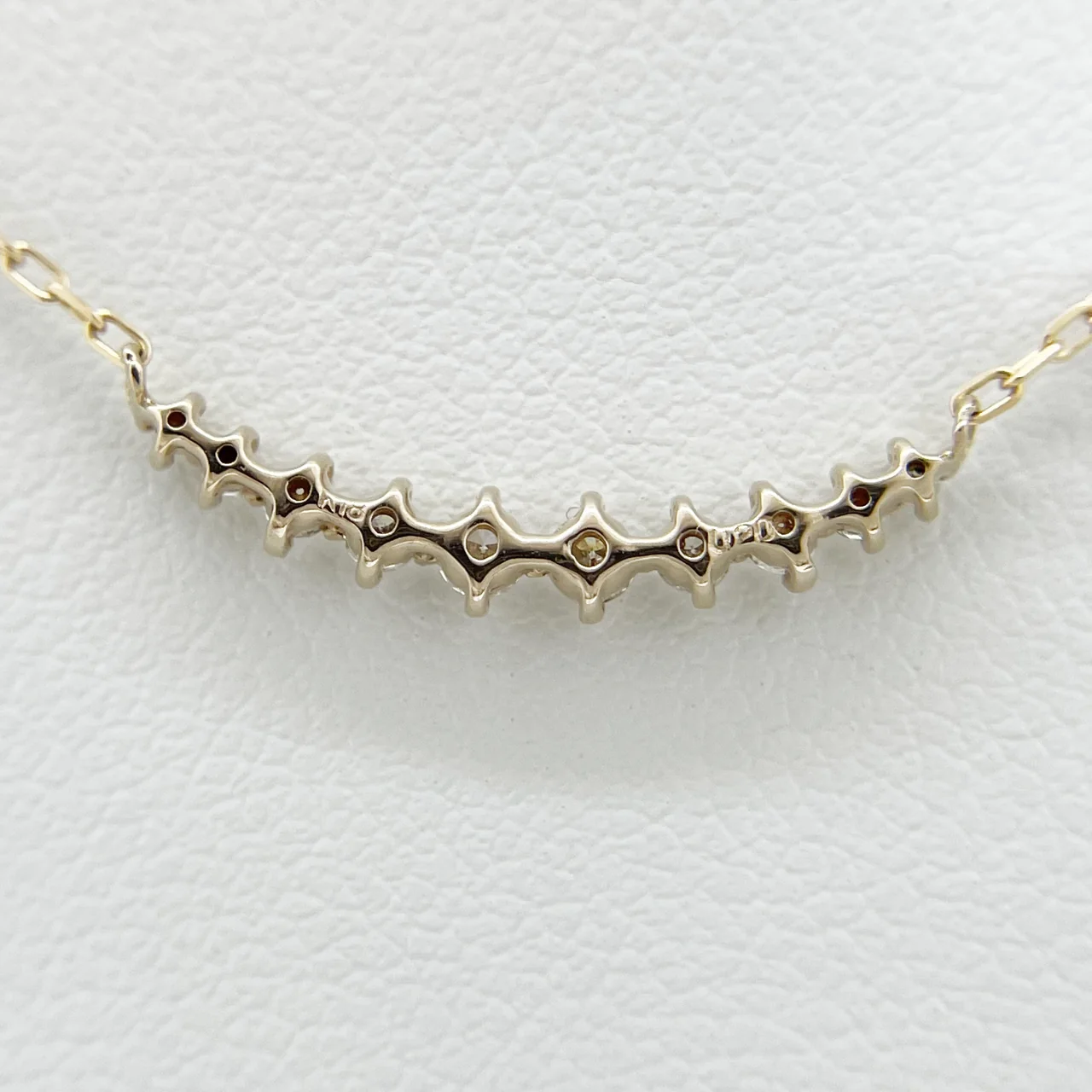K18 DIAMOND NECKLACE FD0.20CT 1.7G view 5