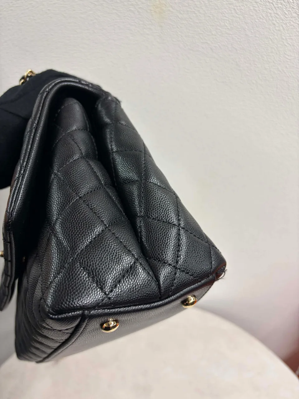 CHANEL CAVIAR TWO-WAY BAG (30 SERIAL CODE) view 16