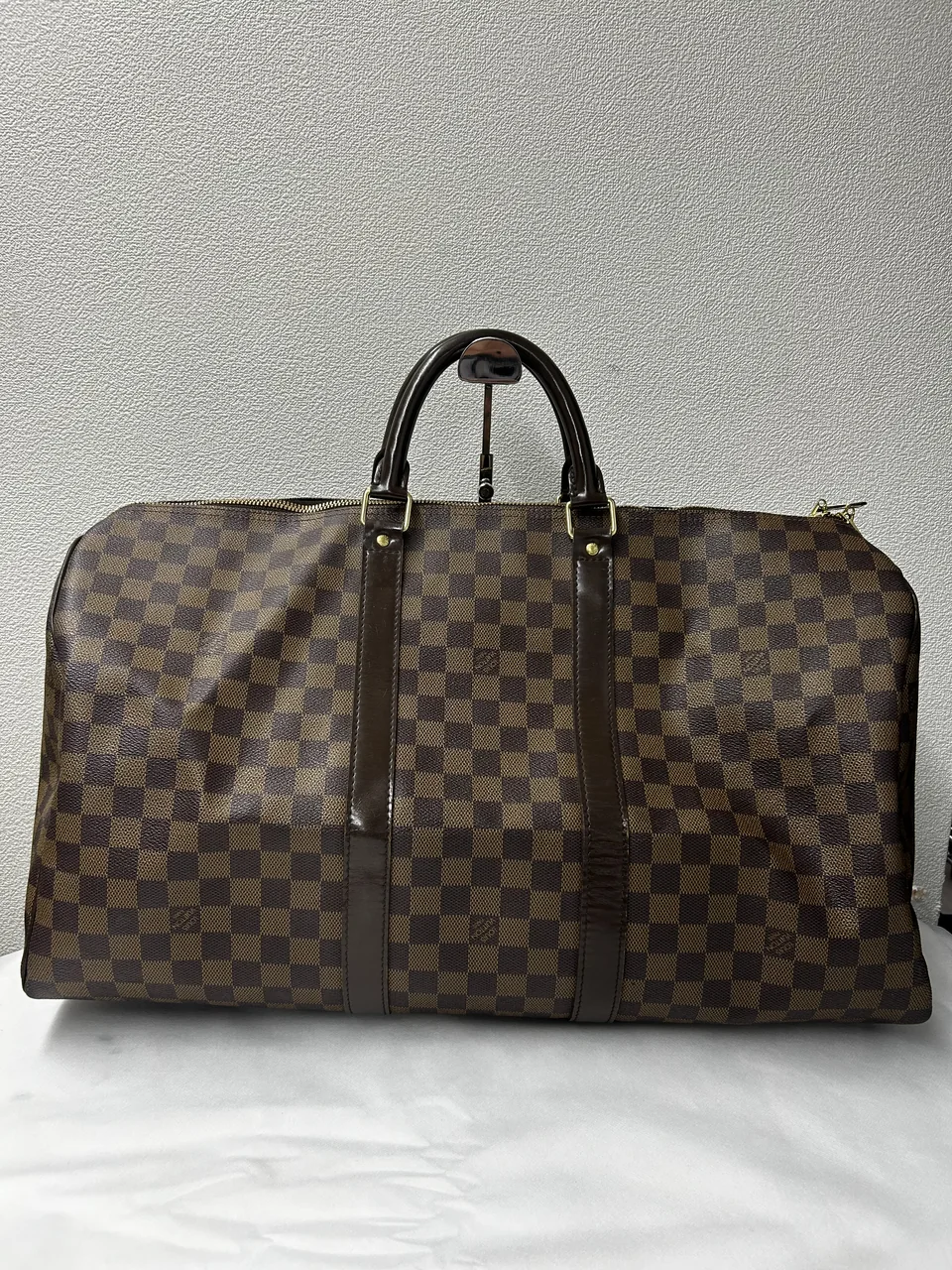 LV DAMIER KEEPALL BANDOULIERE 50 view 3