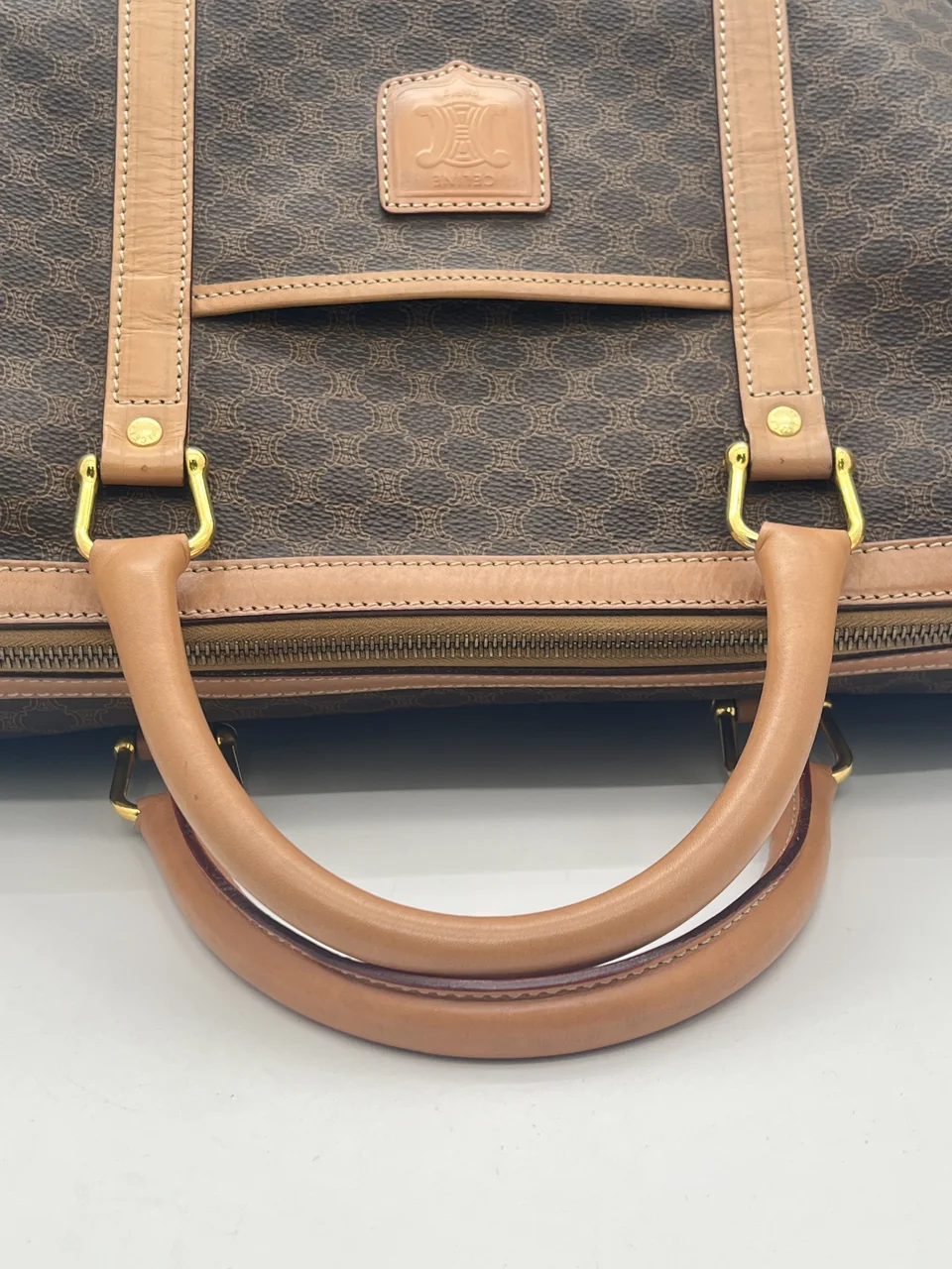CELINE MACADAM MINI BOSTON view 4