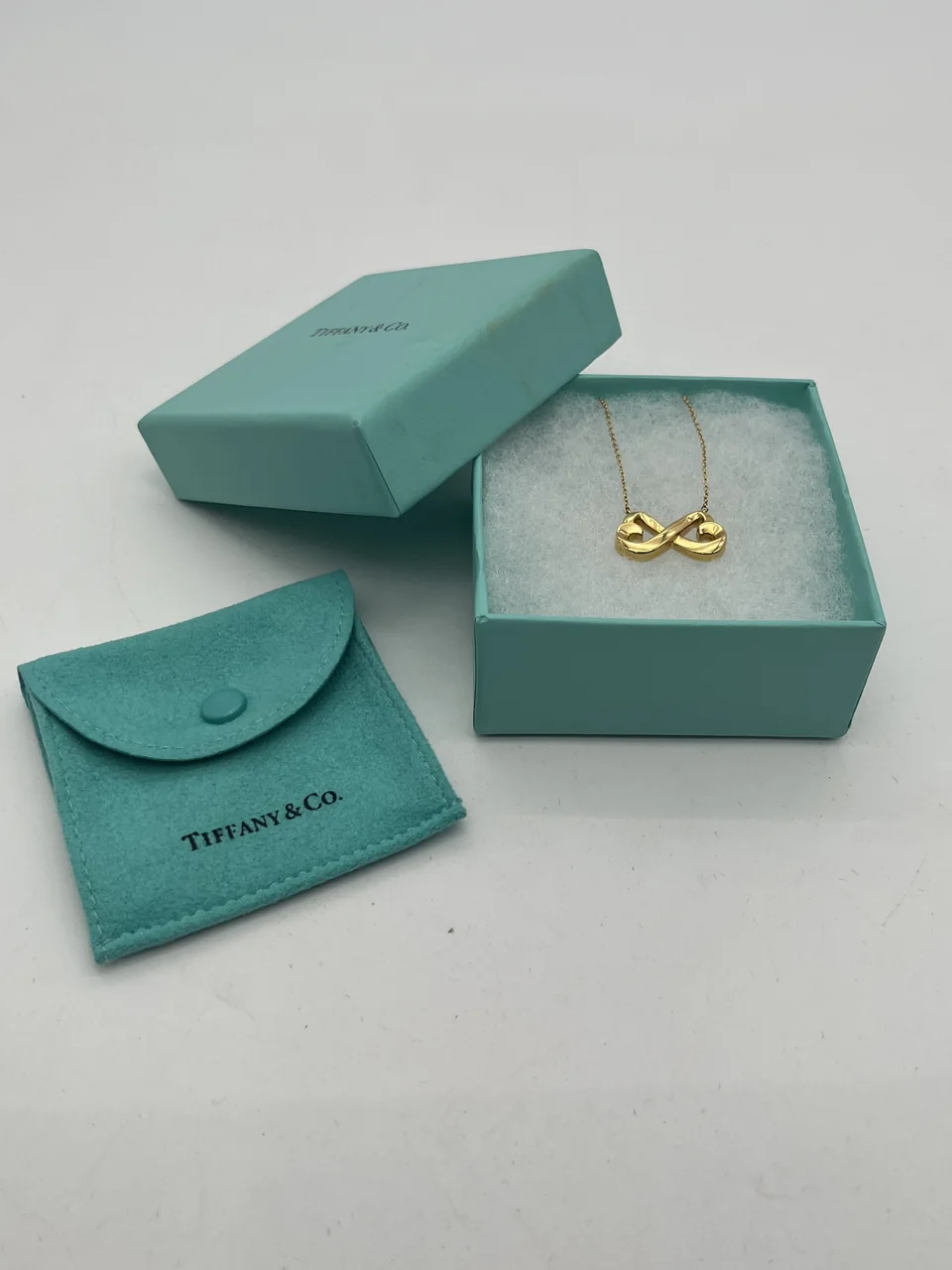750 TIFFANY&CO. LOVING HEART NECKLACE 6.9G view 3