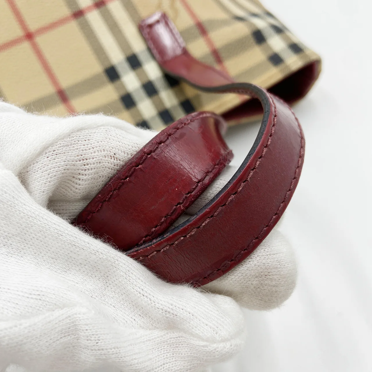 BURBERRY NOVA CHECK HANDBAG view 7