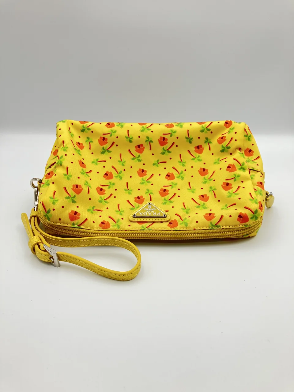 PRADA TESSUTO POUCH (YELLOW) view 8