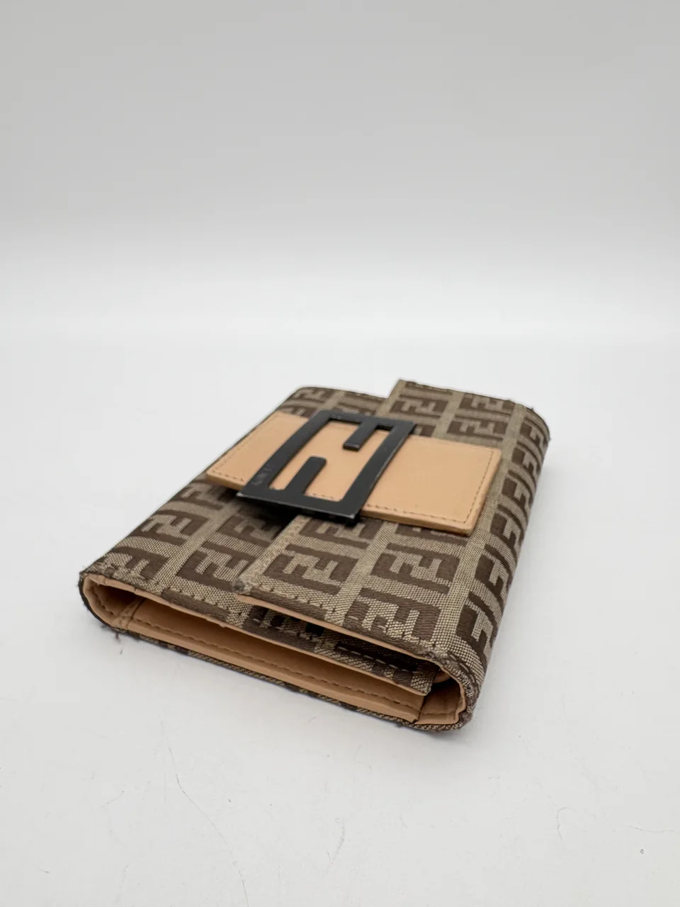 FENDI BIFOLD WALLET (BROWN) view 6
