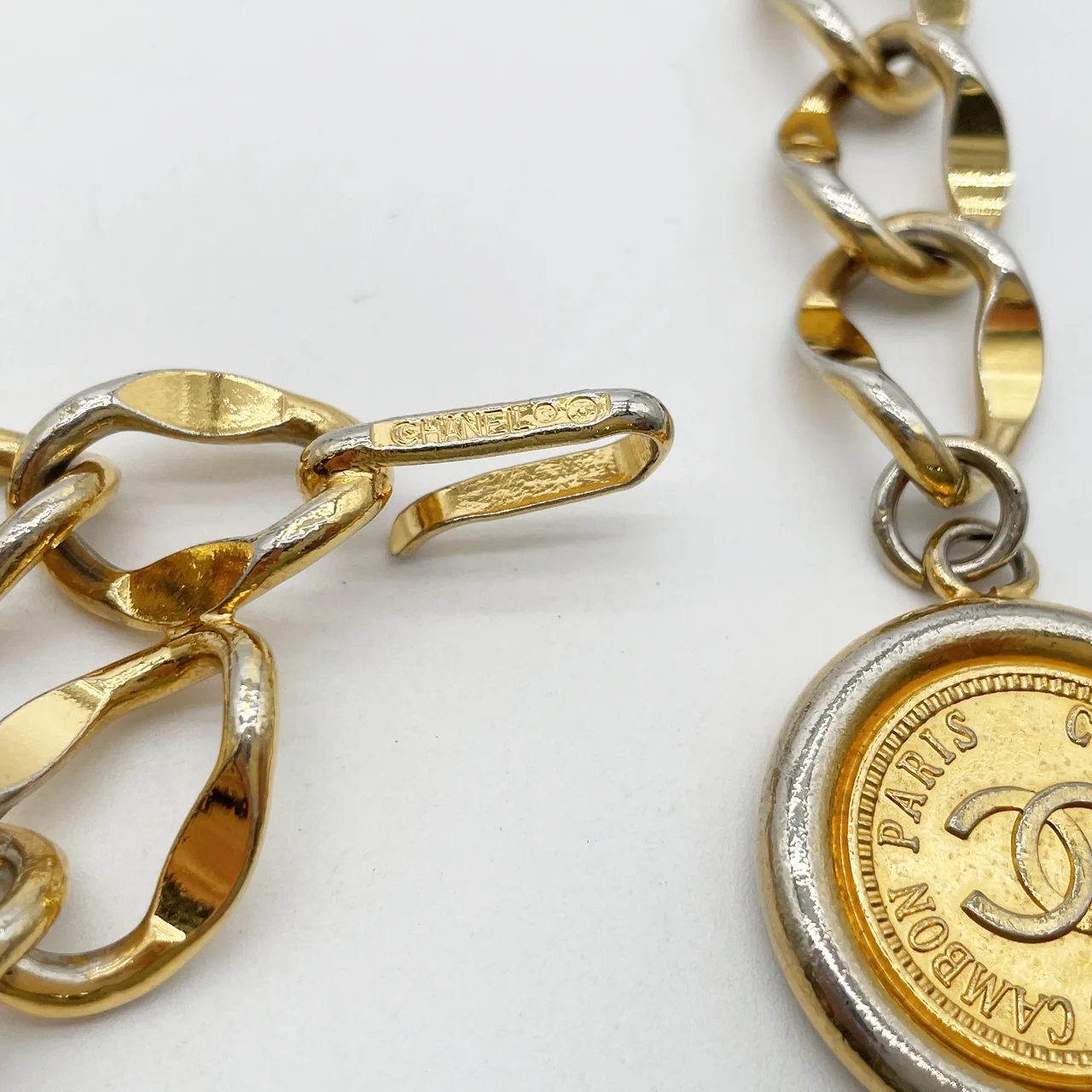CHANEL COCO MARK CHAIN BELT view 5