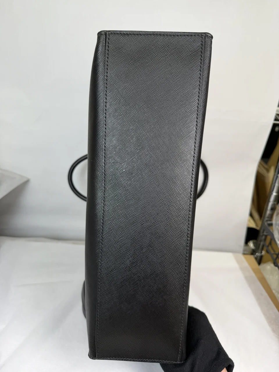 PRADA SAFFIANO TOTE BAG (BLACK) view 7
