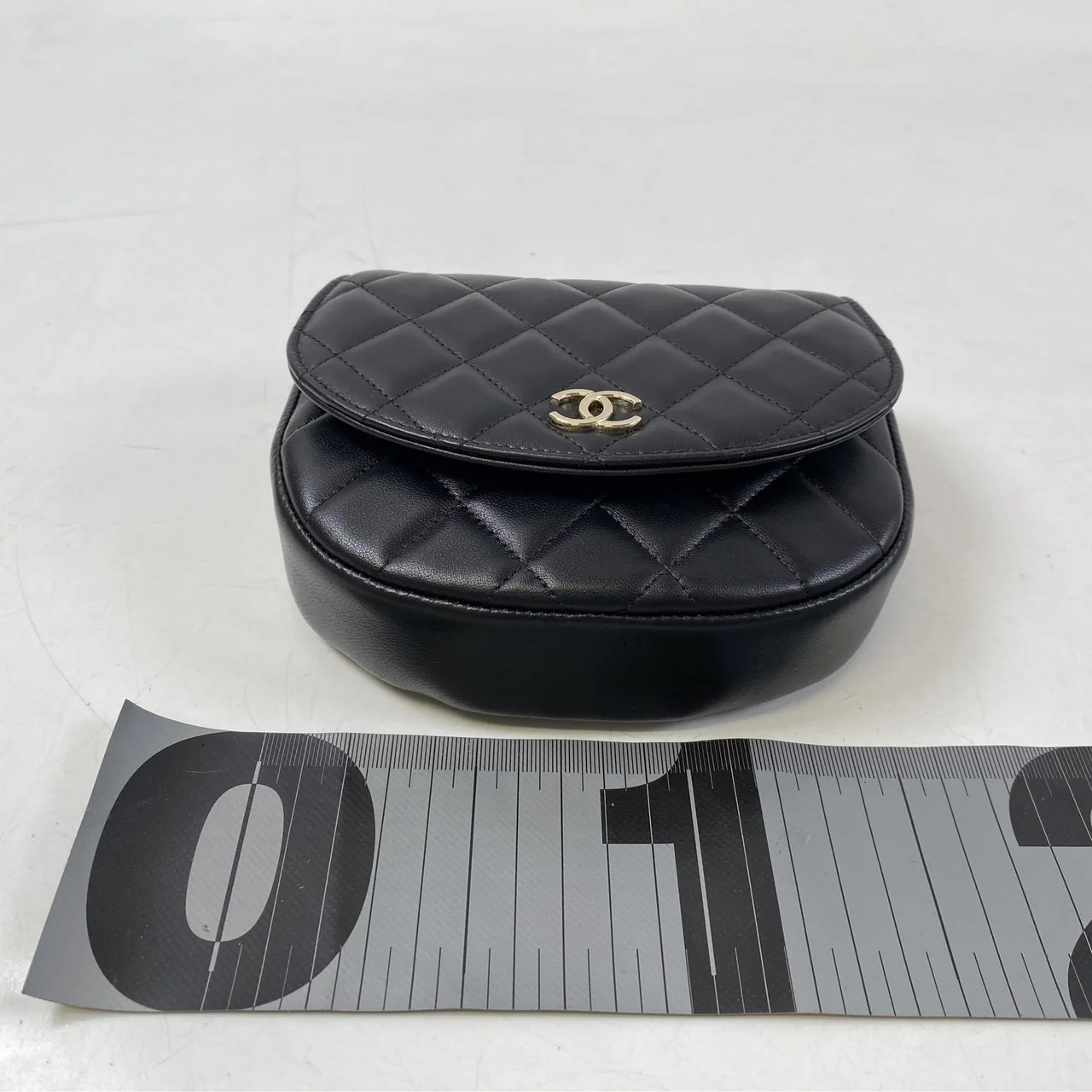 CHANEL LAMB SKIN MATELASSE TWO-WAY SHOULDER BAG view 11