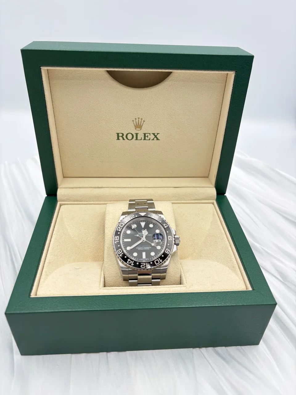 SS/AT ROLEX GMT MASTER II (2018/02/12, 116710LN, H5Y14982) hover