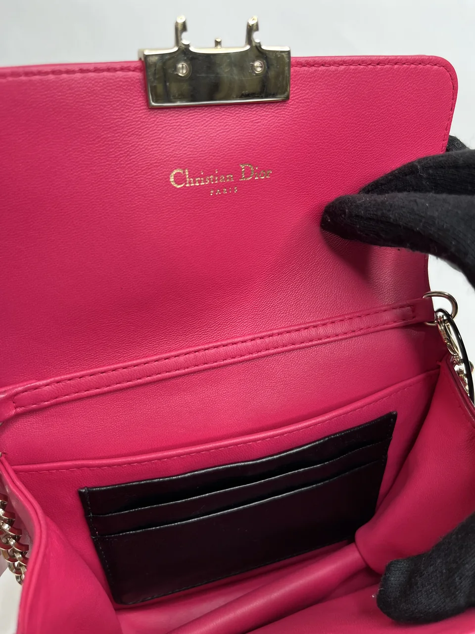 DIOR CANAGE CHAIN SHOULDER BAG view 6