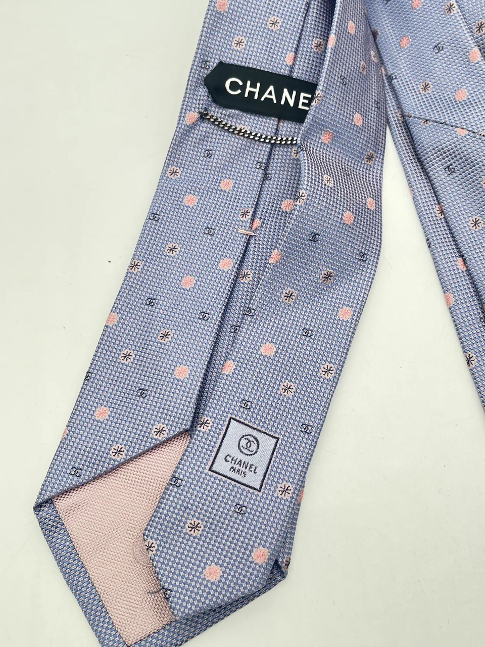 CHANEL NECKTIE (PURPLE) hover