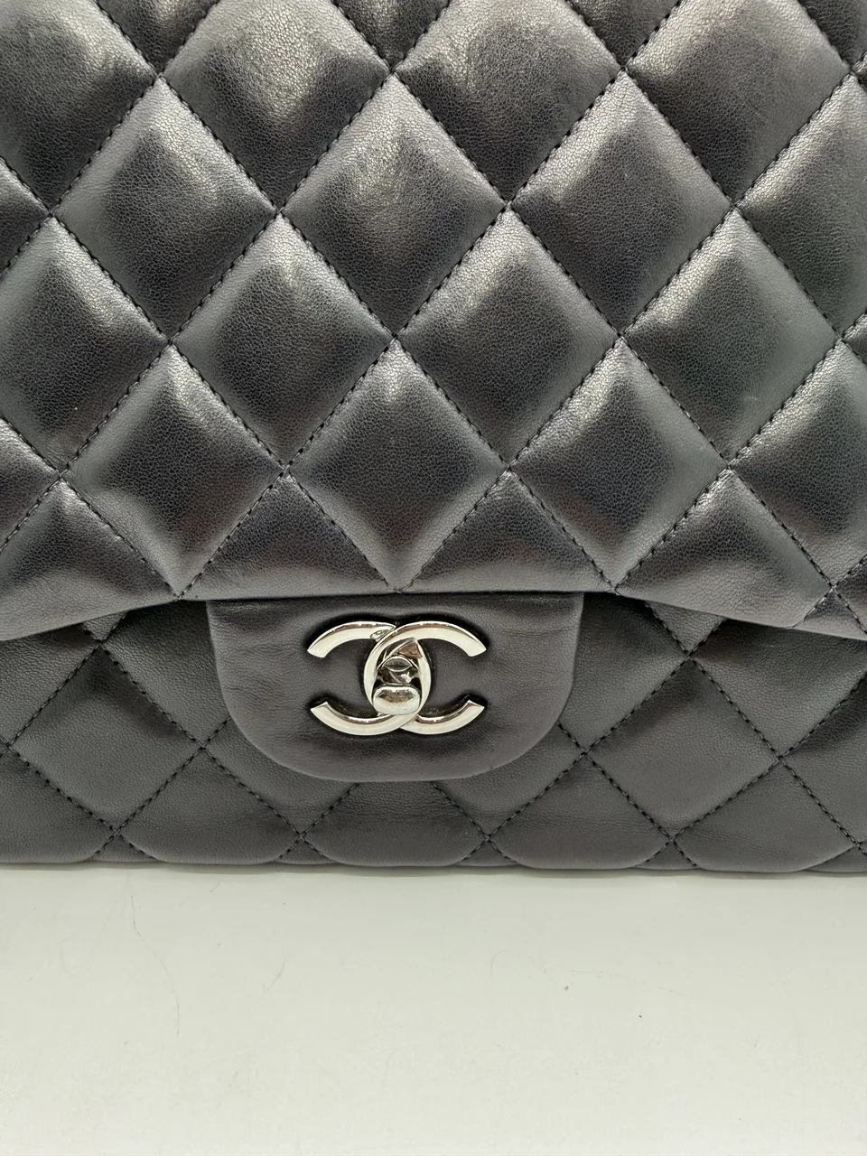 CHANEL LAMB SKIN DECA MATELASSE view 13