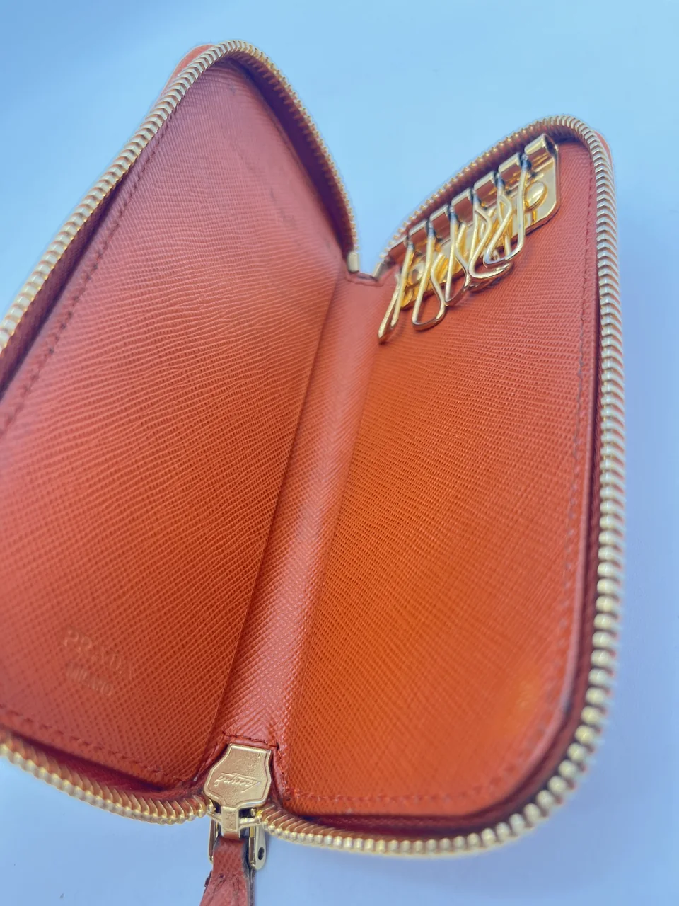 PRADA KEY CASE (ORANGE) view 6