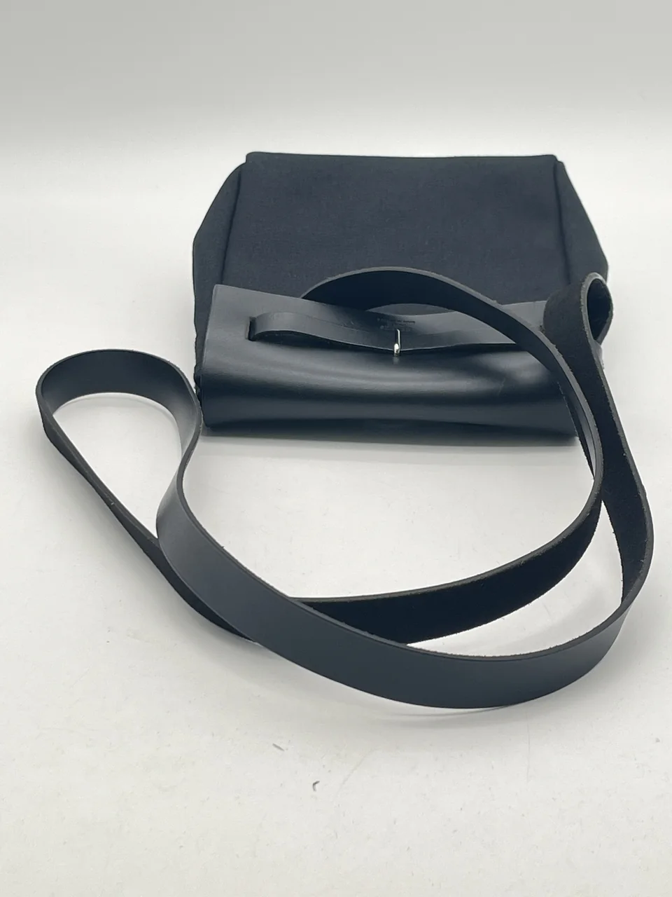 HERMES HERBAG TPM (TOILE OFFICIER X VACHE, □H STAMP) view 8