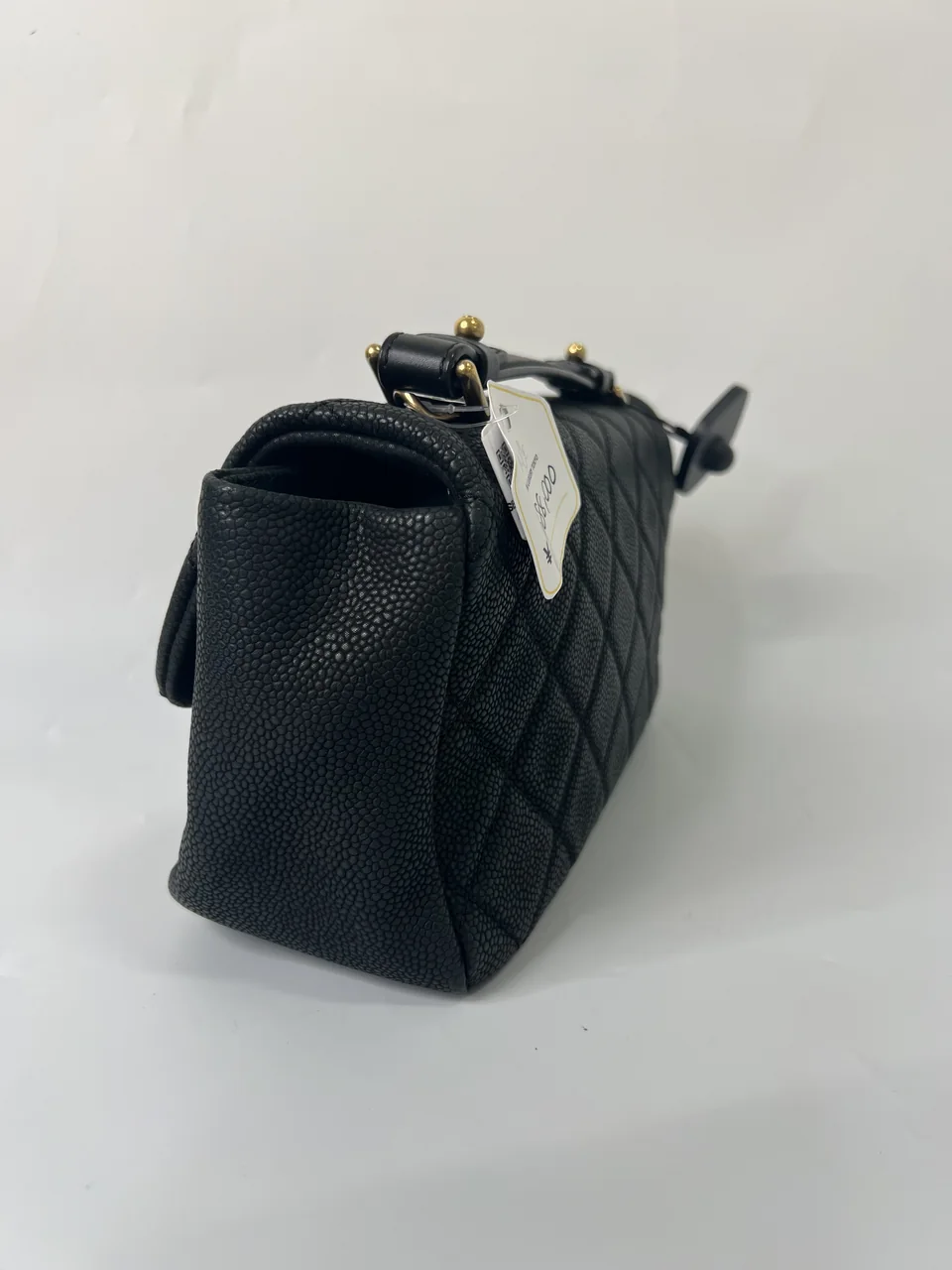 CHANEL CAVIAR MATELASSE HAND BAG (17 SERIAL CODE) view 4