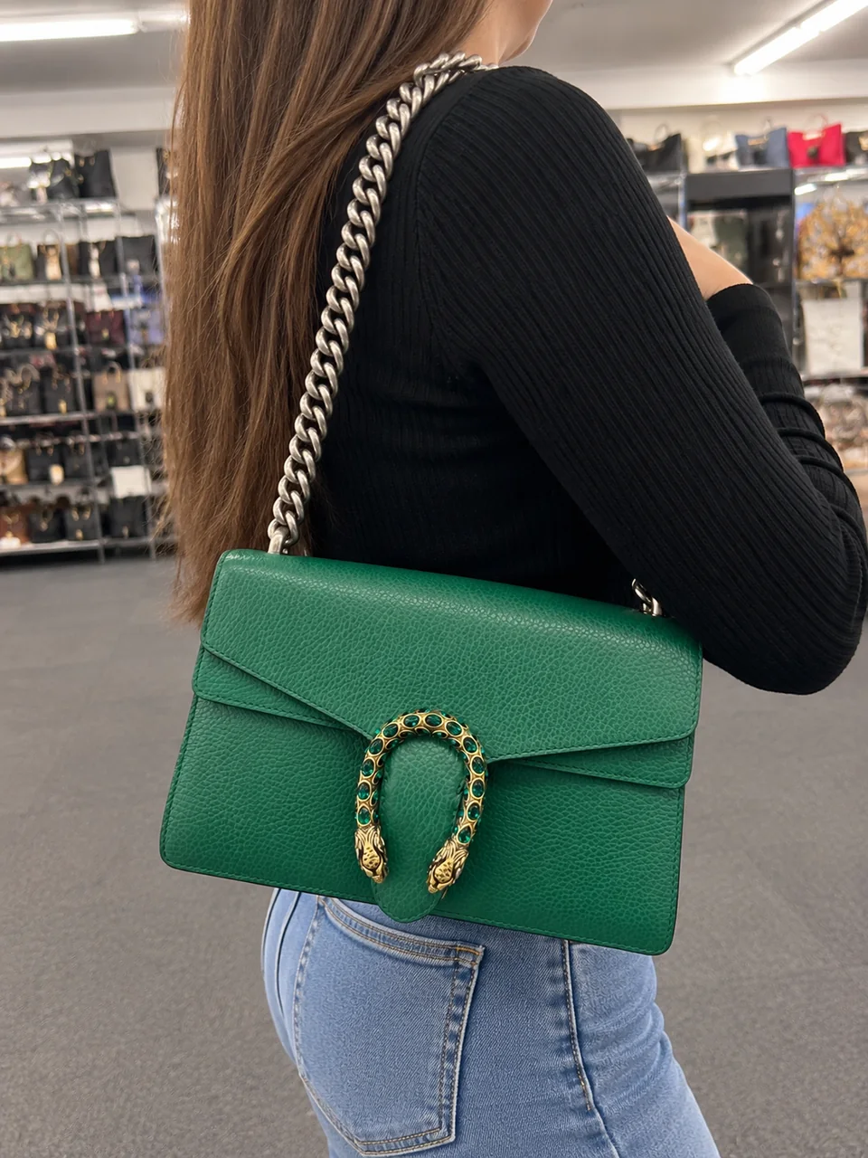 GUCCI DIONYSUS CHAIN SHOULDER BAG hover