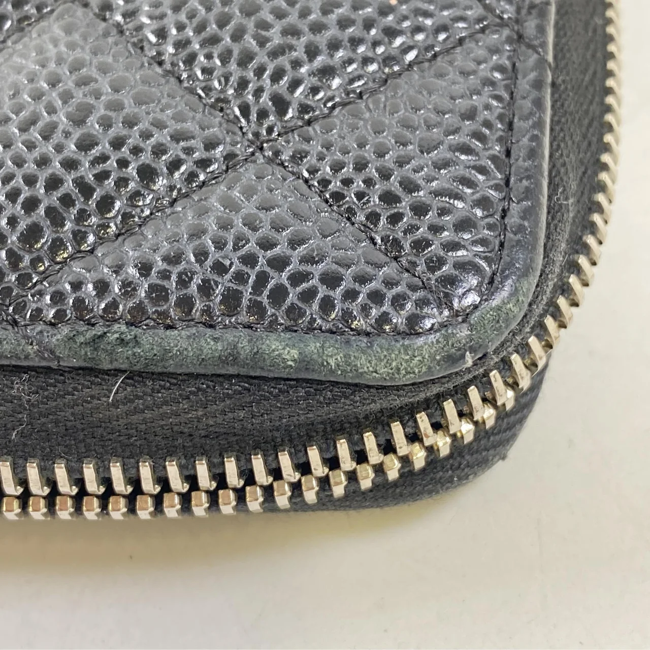 CHANEL CAVIAR MATELASSE LONG WALLET (22 SERIAL CODE) view 6