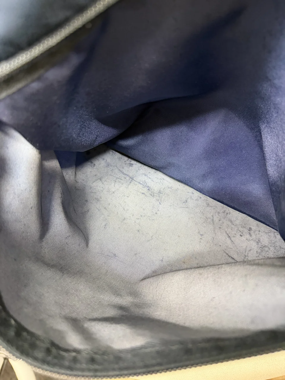 PRADA NYLON SHOULDER BAG (BLUE) view 12