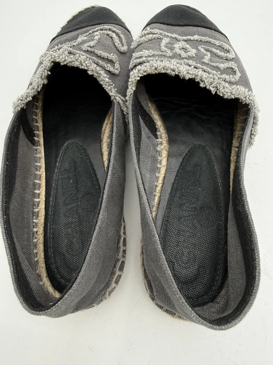 CHANEL DENIM ESPADRILLES (#38) view 8
