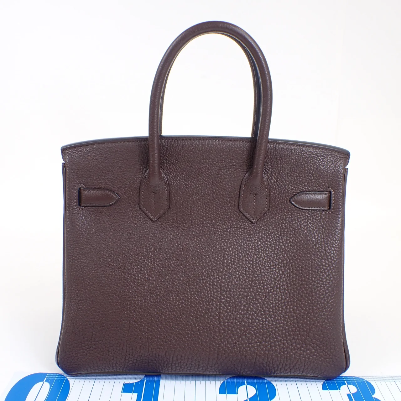 HERMES BIRKIN 30 (TOGO, DARK BROWN, □N STAMP) hover