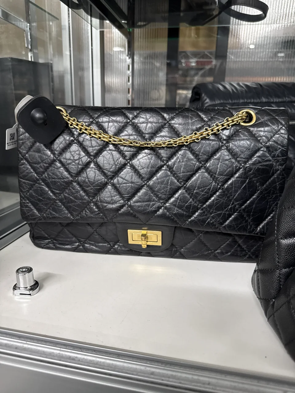 CHANEL CALF SKIN 2.55 MAXI