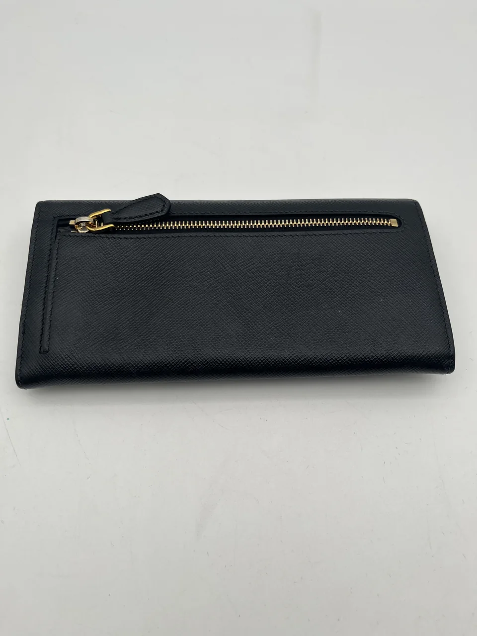 PRADA SAFFIANO LONG WALLET (BLACK) hover