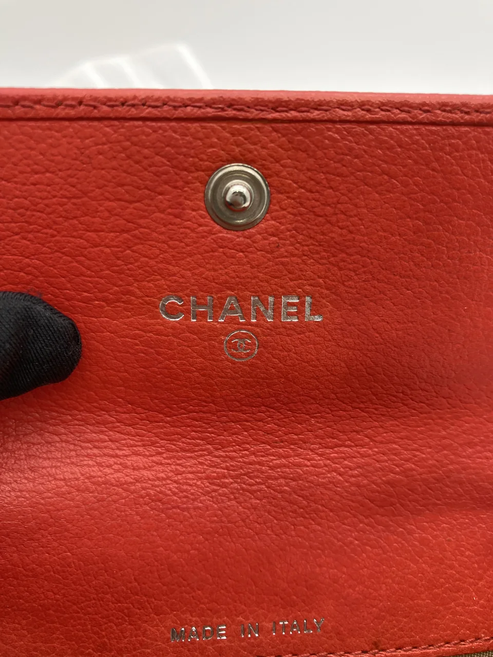 CHANEL CAMELLIA CARD CASE view 12