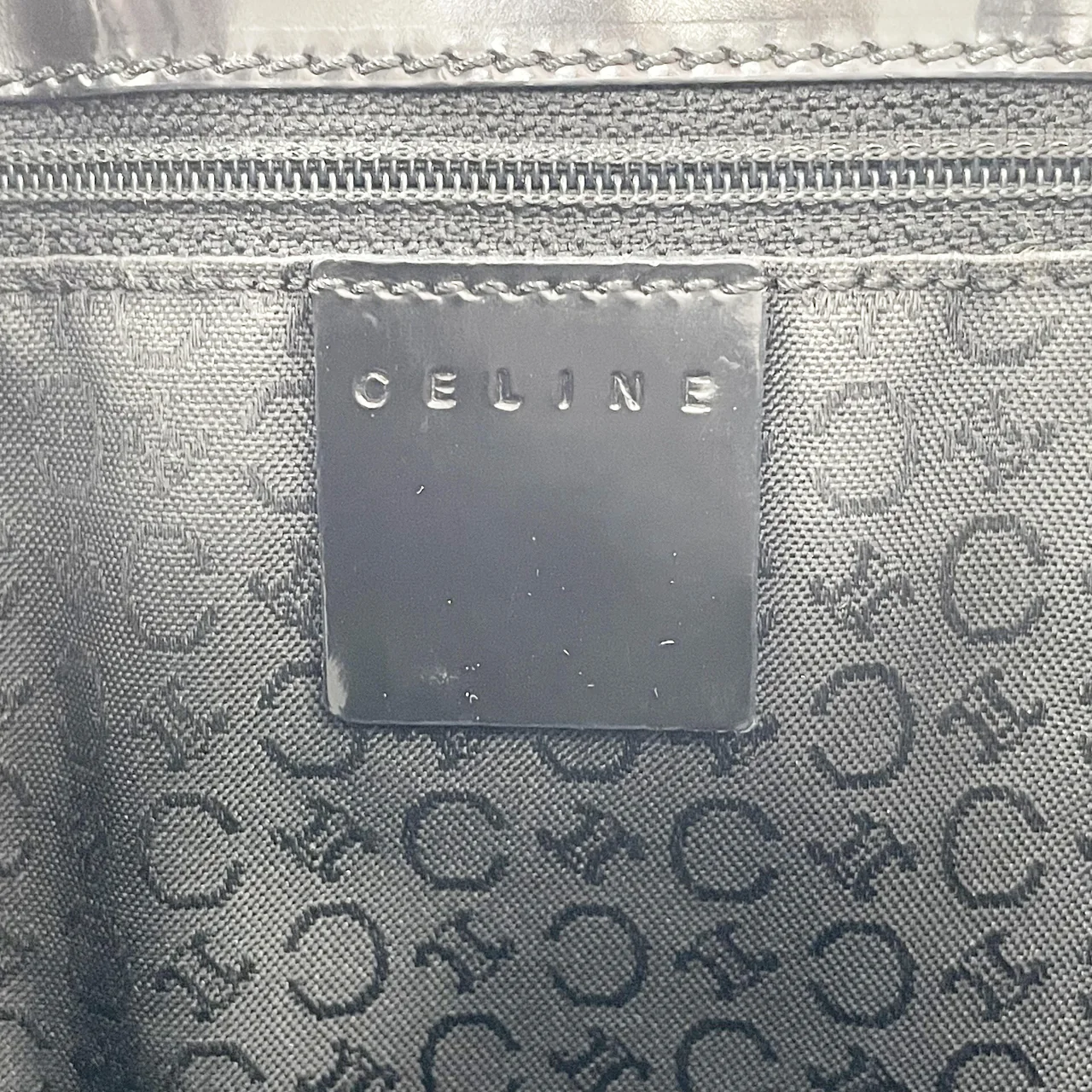 CELINE VINYL TWO-WAY BAG view 12