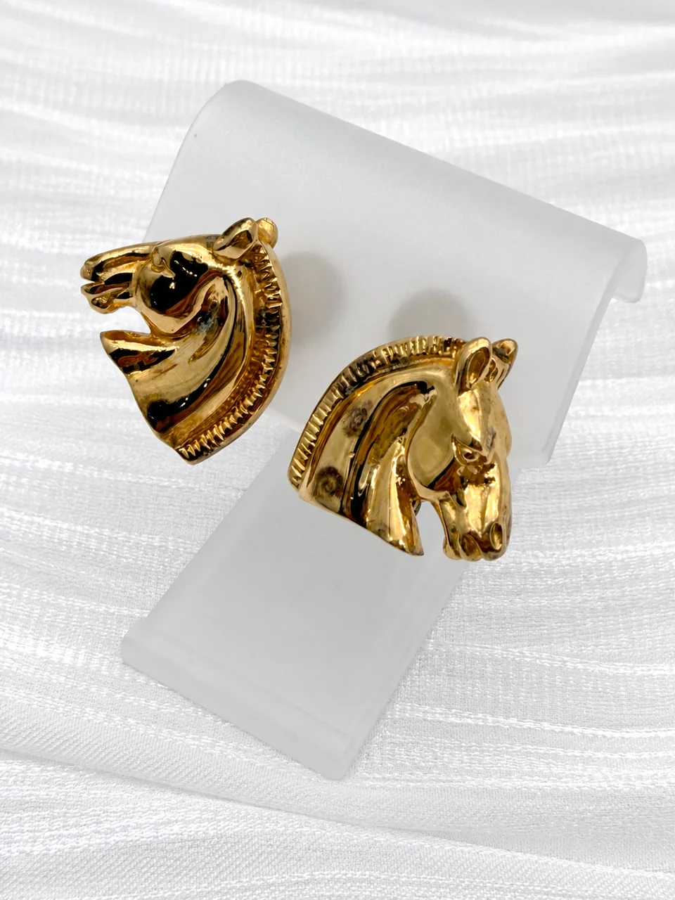 HERMES HORSE EARRINGS view 3